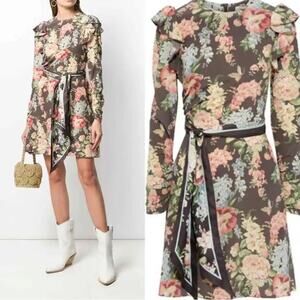 Zimmermann | Dresses | Zimmermann Freja Shirred Waist Mini Dress Size 6 Nwt  Jadore Paisley | Poshmark